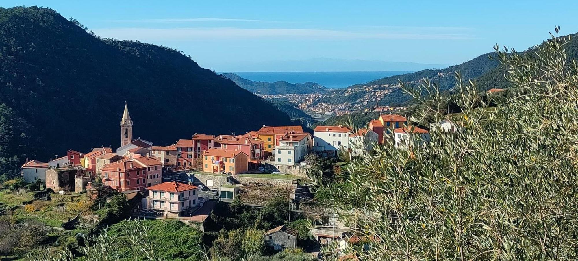 Camera Tra Le Cinque Terre, Camogli E Portofino. Vista Valle E Scorcio Mare All'Orizzonte Castiglione Chiavarese Екстер'єр фото